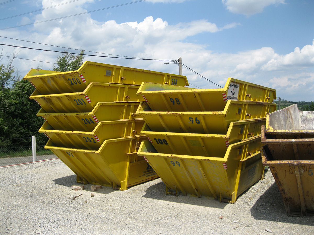 Šutex containers