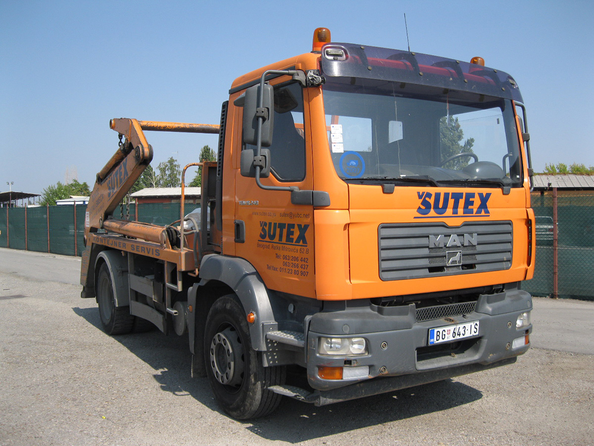 Man Dumper truck