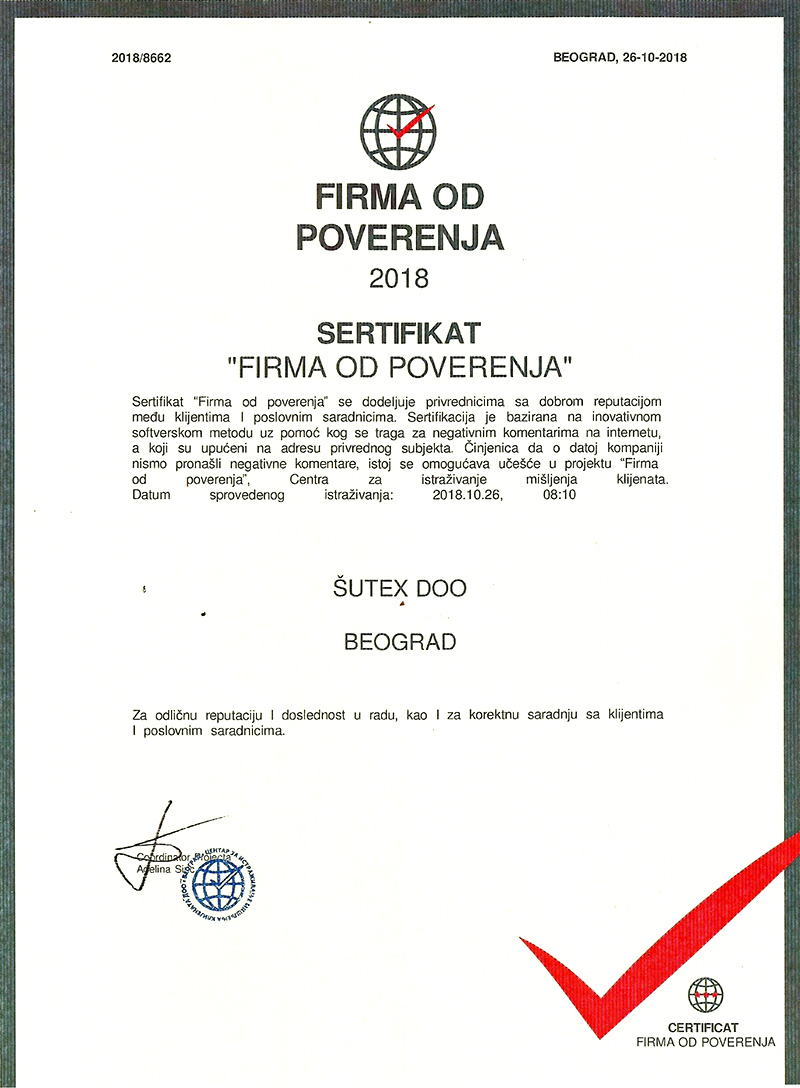 Firma od poverenja